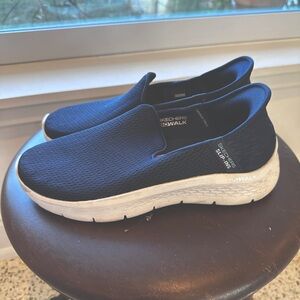 Skechers Slip Ons - Navy Blue